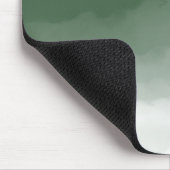 Forest Green Waterverf Ombre (groen/wit) Muismat (Hoek)