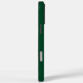 Forest Green White Jersey Naam Nummer Case-Mate iPhone Case (Achterkant / Rechts)