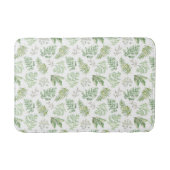 Forest Greenery Pattern Badmat (Voorkant)