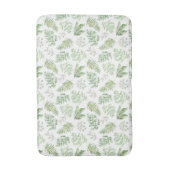Forest Greenery Pattern Badmat (Voorkant Verticaal)