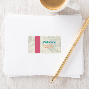 Forest Grove Berk Tree Roze Mint Koraal Label