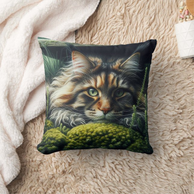 Forest Guardian Feline Kussen (Deken)