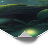 Forest Guardian Spirit Fantasy Art Poster (Coin)