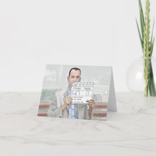 Forest Gump card (Voorkant)