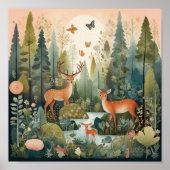 Forest Harmony Poster (Voorkant)