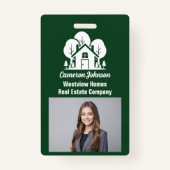 Forest Home Vastgoedbedrijf Custom Realtor Badge (Voorkant)