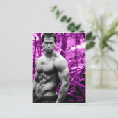 Forest Hunk Briefkaart (Staand voorkant)