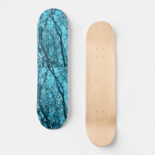 Forest In Azure Skateboard (Voorkant)
