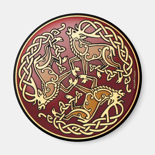 Forest King Magneet (Voorkant)