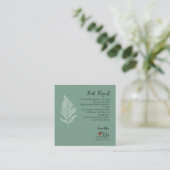 Forest Ladybugs Groen Baby shower Boekaanvraag Informatiekaartje (Staand voorkant)