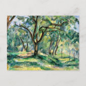 Forest Landscape Paul Cezanne Briefkaart (Voorkant)