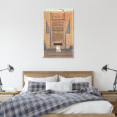 Forest Lawn Memorial Park, Bouwer gemaakt Canvas Afdruk (Insitu (Slaapkamer))