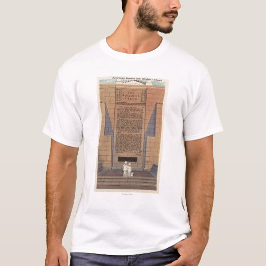 Forest Lawn Memorial Park, Bouwer gemaakt T-shirt (Voorkant)