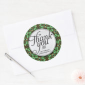 Forest Magic Gold Green Dank u Stickers (Envelop)