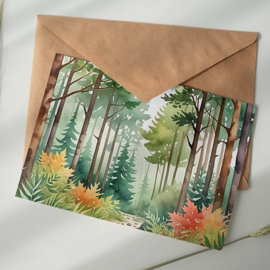 Forest Magic Woodsy Briefkaart