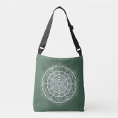 Forest Mandala Crossbody Tas (Voorkant)