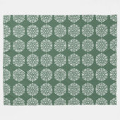 Forest Mandala Fleece Deken (Voorkant (Horizontaal))