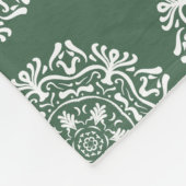 Forest Mandala Fleece Deken (Hoek)