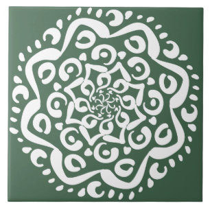 Forest Mandala Tegeltje