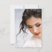 Forest Memorial Sympathie Foto: Bedankt (Achterkant)