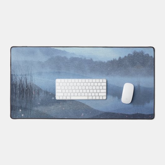 Forest Mounts Mist Blue Lake (Clavier et souris)