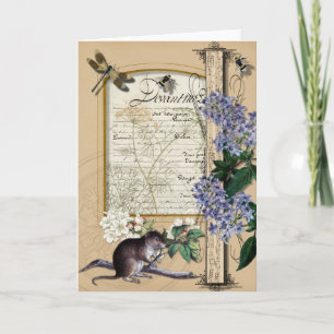 Forest Mouse -  blanco Kaart