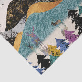 Forest Mural Tissuepapier (Detail)