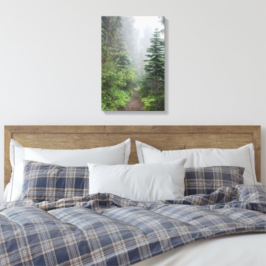 Forest Nature Canvas Afdruk (Insitu (Slaapkamer))