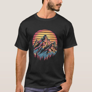 Forest Night Scene met volle maan T-shirt