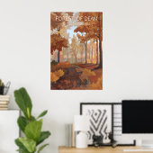 Forest Of Dean Travel Poster (Bureau à domicile)