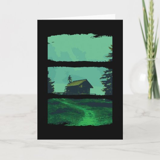 ,forest-ontwerp kaart (Voorkant)