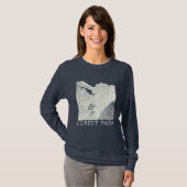 Forest Park Bridge, met lange mouwen T-shirt (Voorkant volledig)