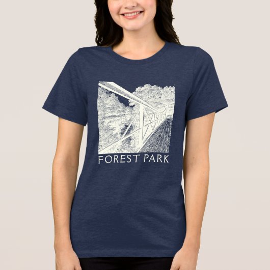 Forest Park St. Louis MO T-shirt (Voorkant)
