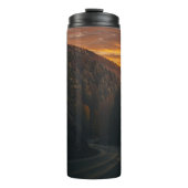 Forest Path & Road Vibes Thermal Tumbler Thermosbeker (Voorkant)