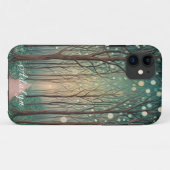 Forest Phantoms: Drijvende lichten in het Nachthou Case-Mate iPhone Case (Achterkant (horizontaal))