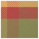 Forest Plaid FF Stof (Close Up)
