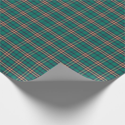 Forest Plaid Pattern Cadeaupapier (Hoek)