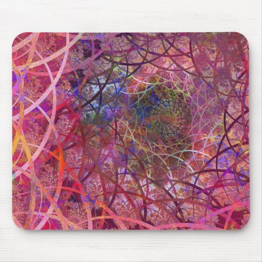 Forest plastic MOUSEPAD Muismat (Voorkant)