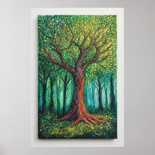 Forest Primeval Poster (Voorkant)