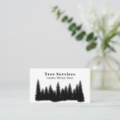 Forest Professional Tree Trimming Service Visitekaartje (Staand voorkant)