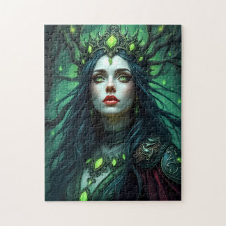 Forest Queen Guardian - Ethereal Nature Fantasy Legpuzzel
