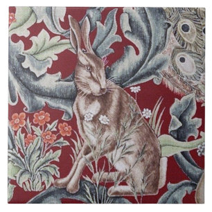 Forest Rabbit, William Morris Tegeltje
