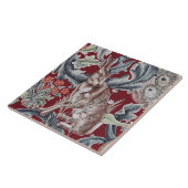 Forest Rabbit, William Morris Tegeltje (Zijkant)