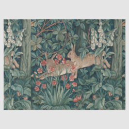 Forest Rabbits Tapestry Tissuepapier