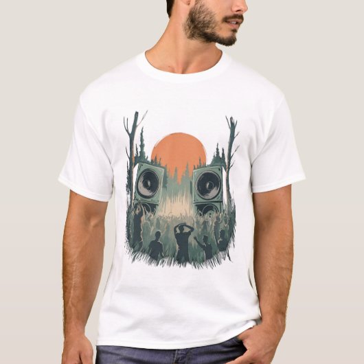Forest Rave T-shirt (Voorkant)
