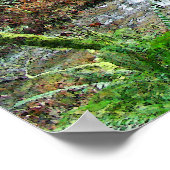 Forest River Isaiah 41:10 Afdruk Poster (Hoek)