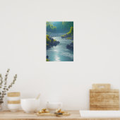 Forest River Rush Poster (Keuken)