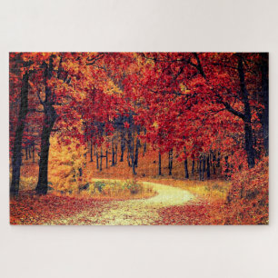 Forest Road - Herfst - Mooi Legpuzzel