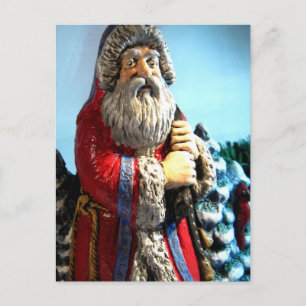 Forest Santa Feestdagenkaart