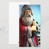 Forest Santa I Feestdagenkaart (Voorkant / Achterkant)